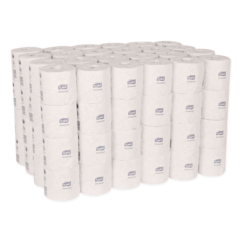 Tork Universal Bath Tissue, Septic Safe, 2-Ply, White, 500 Sheets/Roll, 96 Rolls/Carton - TRKTM1616