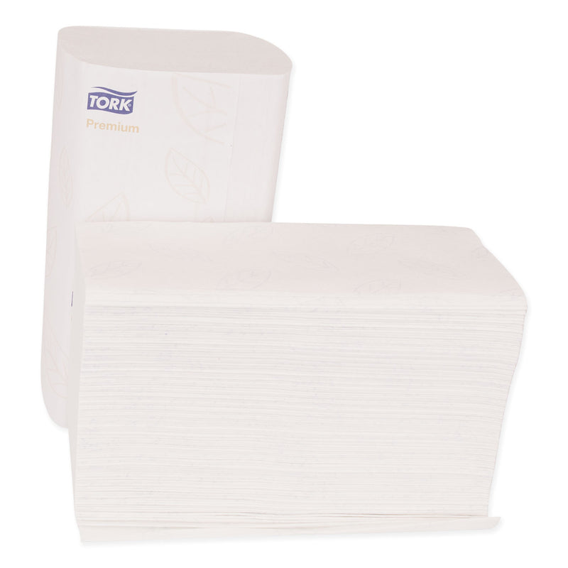 Tork Premium Soft Xpress 3-Panel Multifold Hand Towels, 9.13 X 10.88, 135/Packs, 16 Packs/Carton - TRKMB578