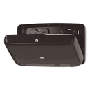 Tork Elevation Bath Tissue Mini-Jumbo Roll Twin Dispenser, 17 X 5.688 X 10.125, Black - TRK5555290