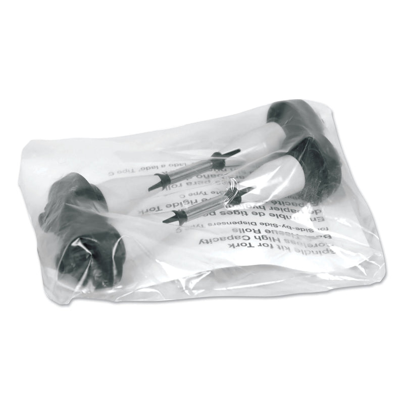 Tork Coreless High Capacity Spindle Kit, Plastic, 3.66" Roll Size, Type C, Gray - TRK473040