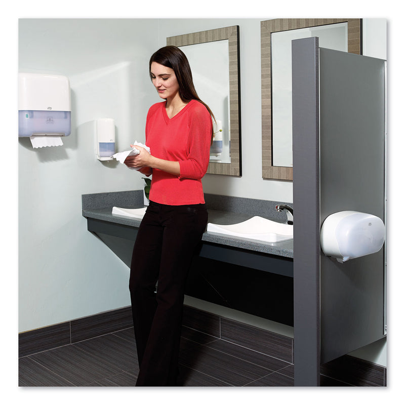Tork Elevation Foam Skincare Auto Dispenser With Intuition Sensor, 1 L/33 Oz, 4.45" X 5.12" X 10.94", White, 4/Carton - TRK571600