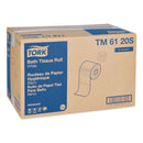 Tork Advanced 2-Ply Bath Tissue, Septic Safe, White, 500 Sheets/Roll, 96 Rolls/Carton - TRKTM6120S