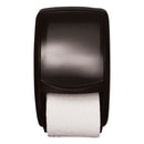 Tork Twin Standard Roll Bath Tissue Dispenser, Plastic, 7.5 X 7 X 12.75, Smoke - TRK55TR