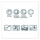 Tork Advanced Shopmax Wiper 450, 11 X 9.4, Blue, 60/Roll, 30 Rolls/Carton - TRK450360