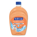 Softsoap Antibacterial Liquid Hand Soap Refills, Fresh, 50 Oz, Orange, 6/Carton - CPC46325