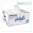 Windsoft Bath Tissue, Septic Safe, 2-Ply, White, 4 X 3.75, 400 Sheets/Roll, 24 Rolls/Carton - WIN2400