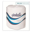 Windsoft Bath Tissue, Septic Safe, 2-Ply, White, 4 X 3.75, 400 Sheets/Roll, 24 Rolls/Carton - WIN2400