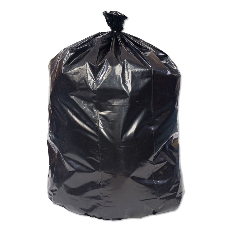 Pitt Plastics Eco-Strong Can Liner, 16 Gal, 0.9 Mil, 24" X 32", Black, 500/Carton - PITEC243209K