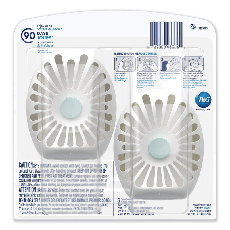Febreze Smallspaces, Hawaiian Aloha, 0.25 Ml Cartridge, 2/Pack, 8 Packs/Carton - PGC93306