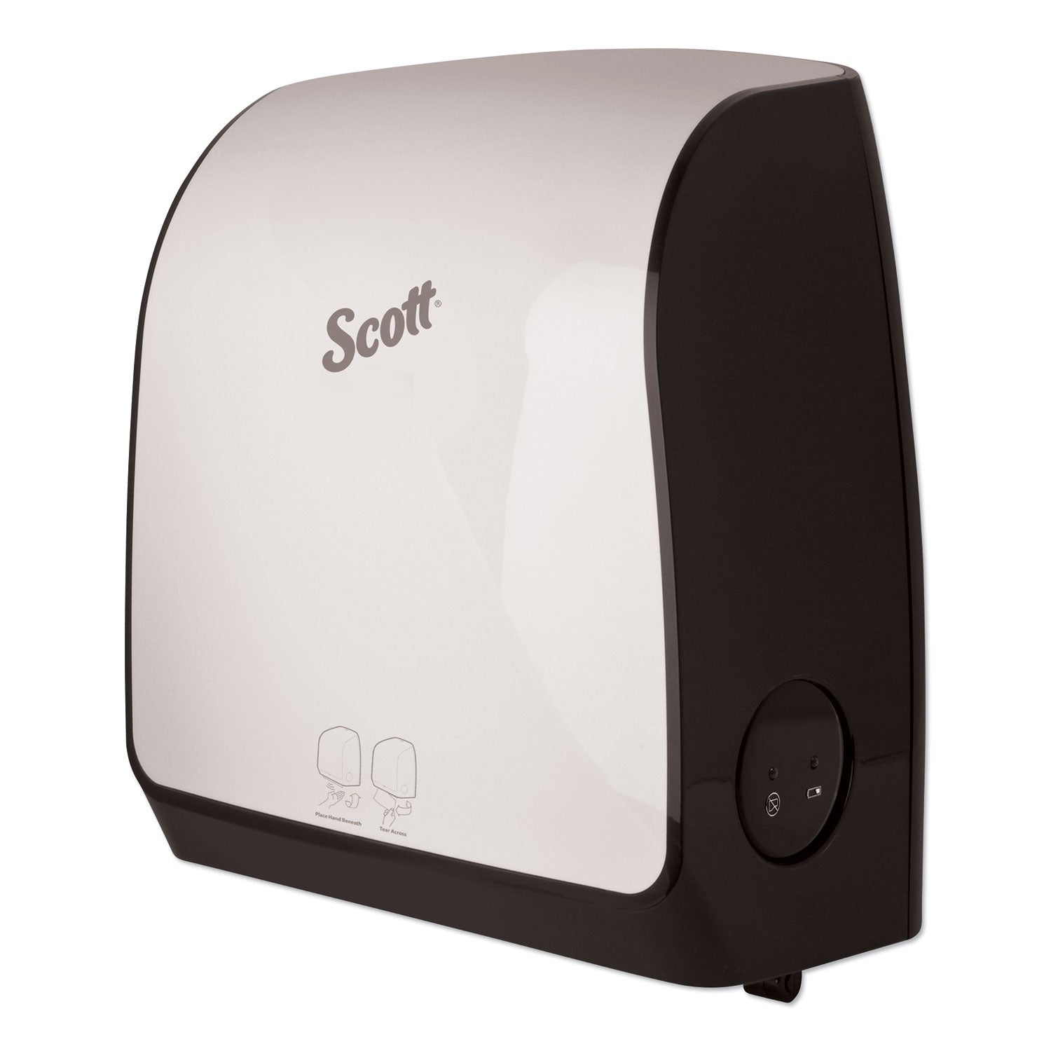 Scott Pro Electronic Hard Roll Towel Dispenser, 12.66 X 9.18 X 16.44, White - KCC34349
