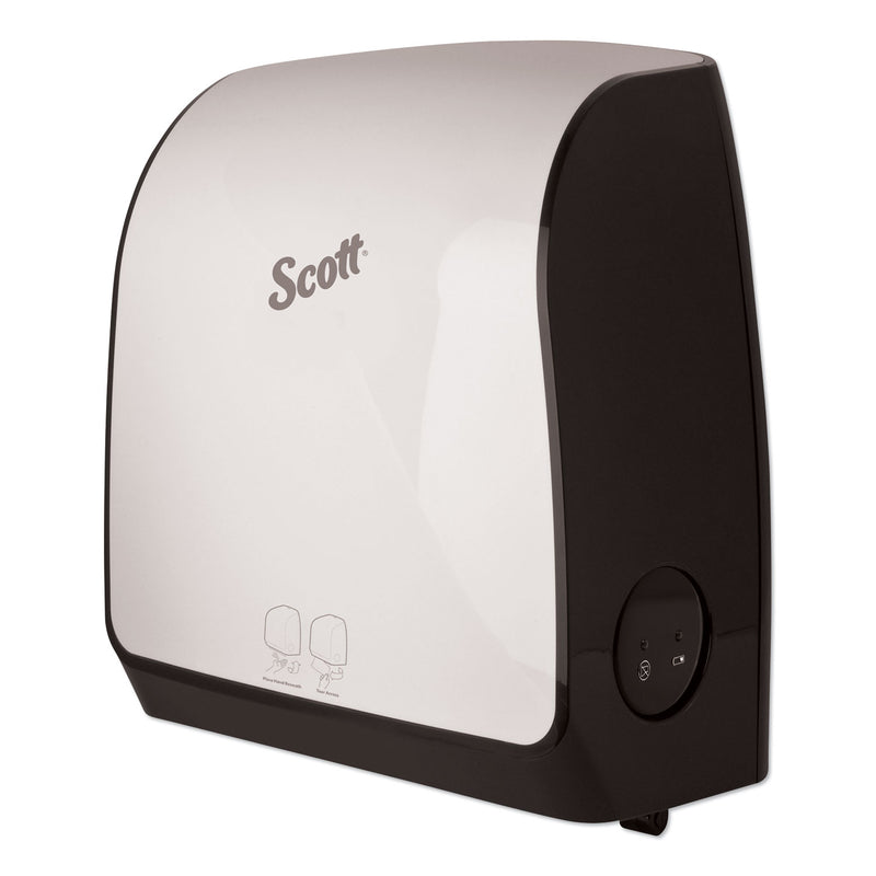 Scott Pro Electronic Hard Roll Towel Dispenser, 12.66 X 9.18 X 16.44, White - KCC34349