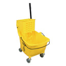 Impact Side-Press Wringer And Plastic Bucket Combo, 12 To 32 Oz, Yellow - IMP7Y26363Y