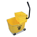 Impact Side-Press Squeeze Wringer/Plastic Bucket Combo, 12 To 32 Oz, Yellow - IMP6Y26353Y