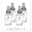 GOJO Clear & Mild Foam Handwash Refill, Fragrance-Free, 700 Ml, Clear, 4/Carton - GOJ871104