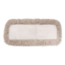 Boardwalk Mop Head, Dust, Cotton, 12 X 5, White - BWK1312