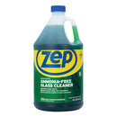 Zep Ammonia-Free Glass Cleaner, Pleasant Scent, 1 Gal Bottle - ZPEZU1052128EA