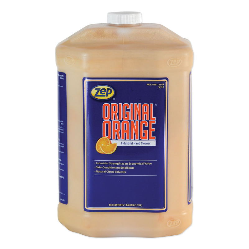 Zep Original Orange Industrial Hand Cleaner, Orange, 1 Gal Bottle - ZPE99124EA