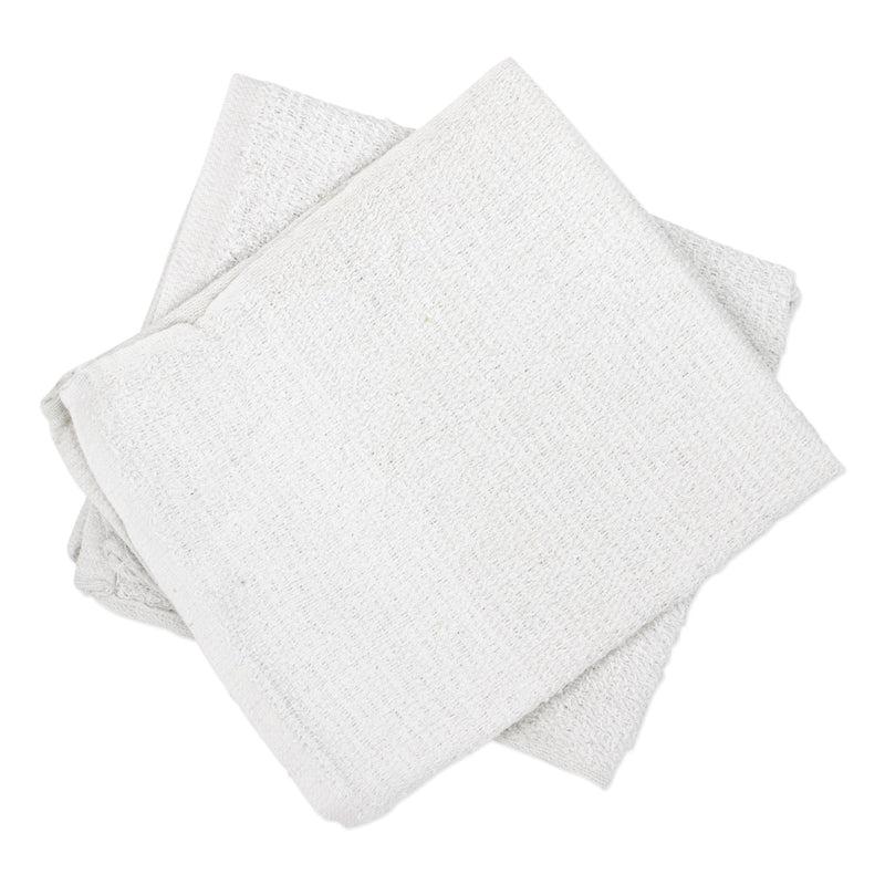 Hospeco Counter Cloth/Bar Mop, White, Cotton, 60/Carton - HOS536605DZBX