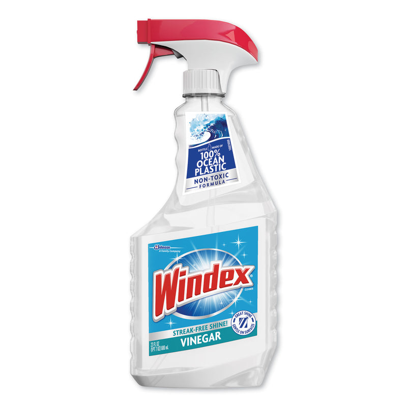 Windex Multi-Surface Vinegar Cleaner, Fresh Clean Scent, 23 Oz Spray Bottle - SJN312620EA