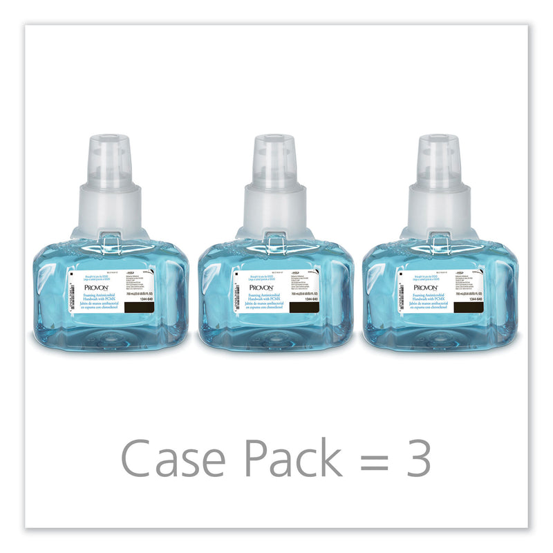 Provon Foaming Antimicrobial Handwash With Pcmx, Floral, 700 Ml Refill, For Ltx-7, 3/Ct - GOJ134403