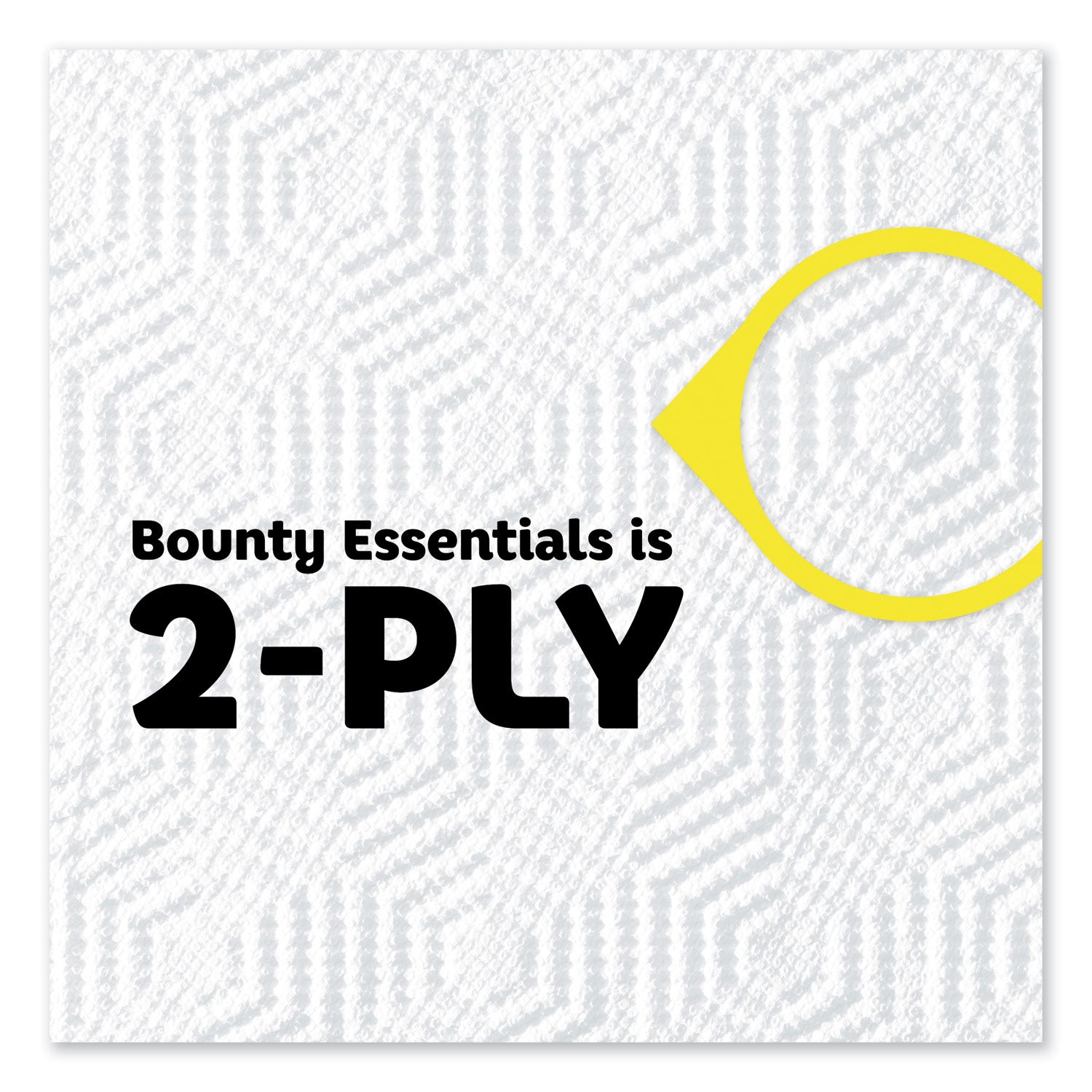 Bounty Essentials Paper Towels, 40 Sheets/Roll, 30 Rolls/Carton - PGC74657