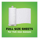 Bounty Paper Towels, 2-Ply, White, 54 Sheets/Roll, 12 Rolls/Carton - PGC74796