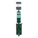 Poopy Pouch Imperial Pet Waste Station, 12 X 14 X 96, Hunter Green - CWDPPSD012R400