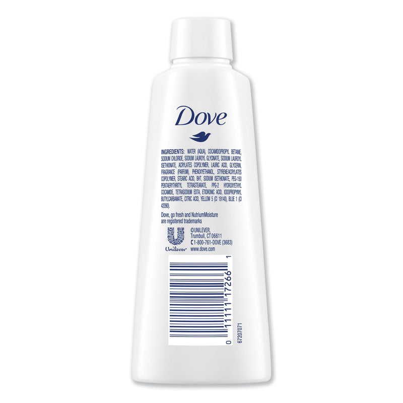 Dove Body Wash, Cucumber And Green Tea, 3 Oz, 24/Carton - UNI17266CT