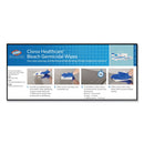 Clorox Healthcare Bleach Germicidal Wipes, 6 X 5, Unscented, 150/Canister, 6 Canisters/Carton - CLO30577CT