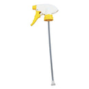 Impact Chemical Resistant Trigger Sprayers, 9.88" Tube, Fits 32 Oz Bottles, Yellow/White, 24/Carton - IMP60192491