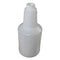 Impact Plastic Bottles With Graduations, 24 Oz, Clear, 24/Carton - IMP5024WG2491