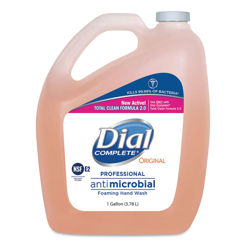 Dial Antibacterial Foaming Hand Wash, Original, 1 Gal, 4/carton - DIA99795CT