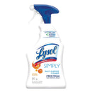 Lysol Simply Multi-Purpose Cleaner, Orange Blossom, 22 Oz Trigger Spray Bottle, 9/Carton - RAC98019