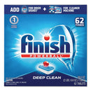 FINISH Powerball Dishwasher Tabs, Fresh Scent, 62/Box, 4 Boxes/Carton - RAC20623CT