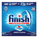 FINISH Powerball Dishwasher Tabs, Fresh Scent, 26/Box, 8 Boxes/Carton - RAC20621CT