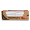 Wypall Heavy-Duty Foodservice Cloths, 12.5 X 23.5, White, 100/Carton - KCC51631