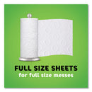 Bounty Paper Towels, 2-Ply, White, 54 Sheets/Roll, 24 Rolls/Carton - PGC47796