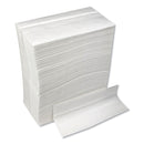 GEN Tall-Fold Napkins, 1-Ply, 7 X 13 1/4, White, 10,000/Carton - GENTFOLDNAPKW