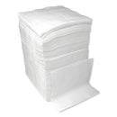 Boardwalk 1/4-Fold Lunch Napkins, 1-Ply, 12" X 12", White, 6000/Carton - BWK8310W