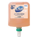 Dial Dial 1700 Manual Refill Antimicrobial Foaming Hand Wash, Original, 1.7 L Bottle, 3/Carton - DIA19720
