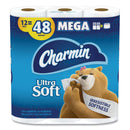 Charmin Ultra Soft Bathroom Tissue, Septic Safe, 2-Ply, White, 4 X 3.92, 264 Sheets/Roll, 12 Rolls/Pack - PGC79546PK
