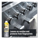CLR Stainless Steel Cleaner, Citrus, 12Oz Can, 6/Carton - JELCSS12