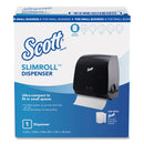 Scott Control Slimroll Manual Towel Dispenser, 12.65 X 7.8 X 13.02, Black - KCC49148