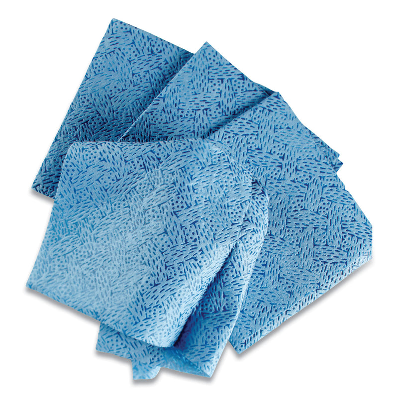 Wypall Oil, Grease And Ink Cloths, Jumbo Roll, 9 3/5 X 13 2/5, Blue, 717/Roll - KCC33241