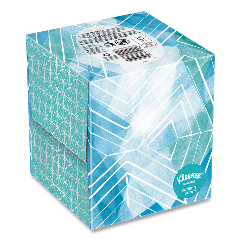 Kleenex Cool Touch Facial Tissue, 2-Ply, White, 45 Sheets/Box - KCC50140BX