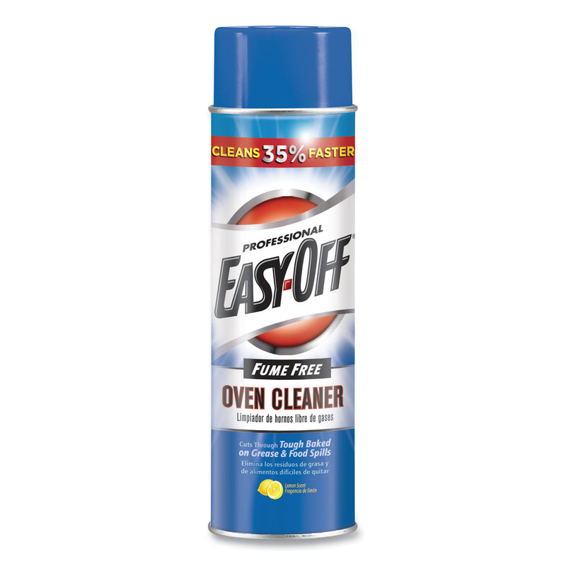 EASY-OFF Fume Free Max Oven Cleaner, Foam, Lemon, 24 Oz Aerosol - RAC74017EA