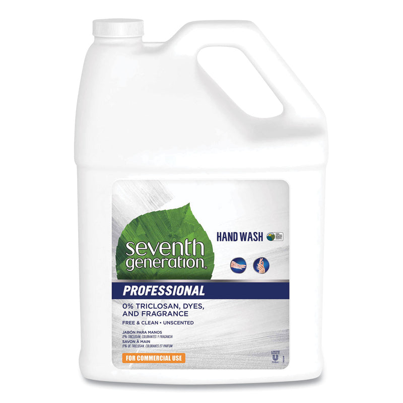 Seventh Generation Hand Wash, Free And Clean, 1 Gal, 2/Carton - SEV44731CT