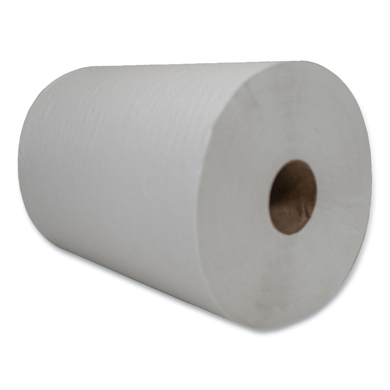 Morcon 10 Inch Roll Towels, 1-Ply, 10" X 800 Ft, White, 6 Rolls/Carton - MORW106