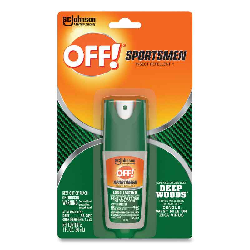 Off Deep Woods Sportsmen Insect Repellent, 1 Oz Spray Bottle - SJN317188