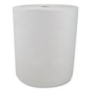Morcon Valay Proprietary Roll Towels, 1-Ply, 8" X 800 Ft, White, 6 Rolls/Carton - MORVW888